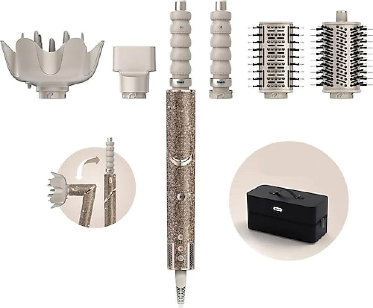 Shark FlexStyle Sparkle Limited Edition 5in1 Saç Şekillendirme Seti