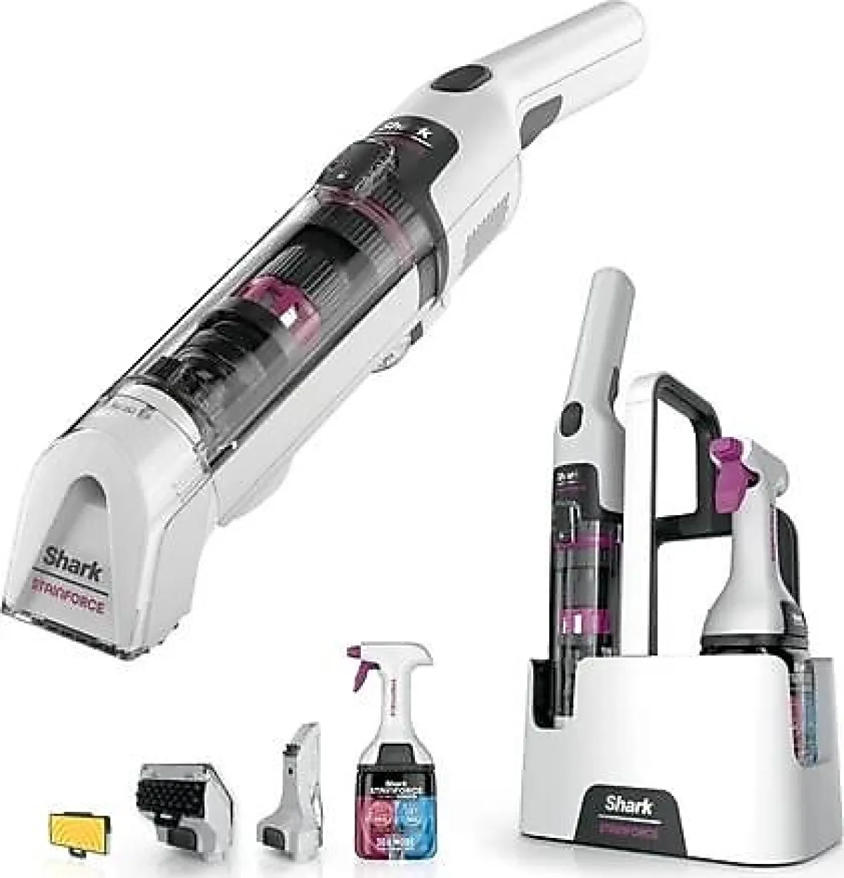 Shark StainForce HX100EUT Şarjlı Koltuk ve Halı Yıkama Makinesi