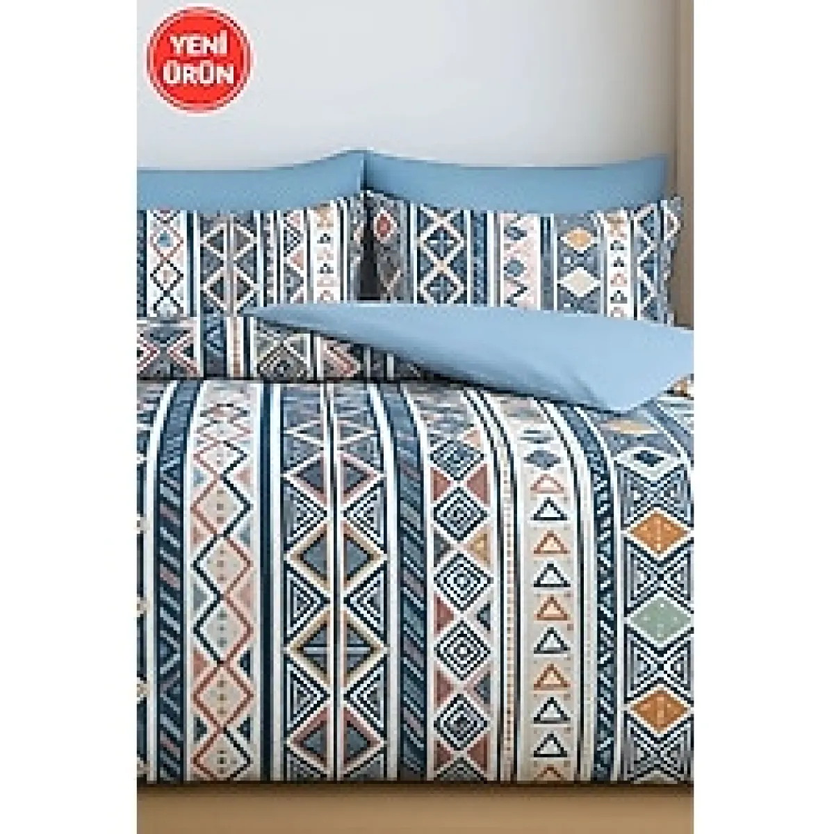 Sheri Home Babil Çift Kişilik Nevresim Seti 200x220 %100 Pamuk Newyellow01453020