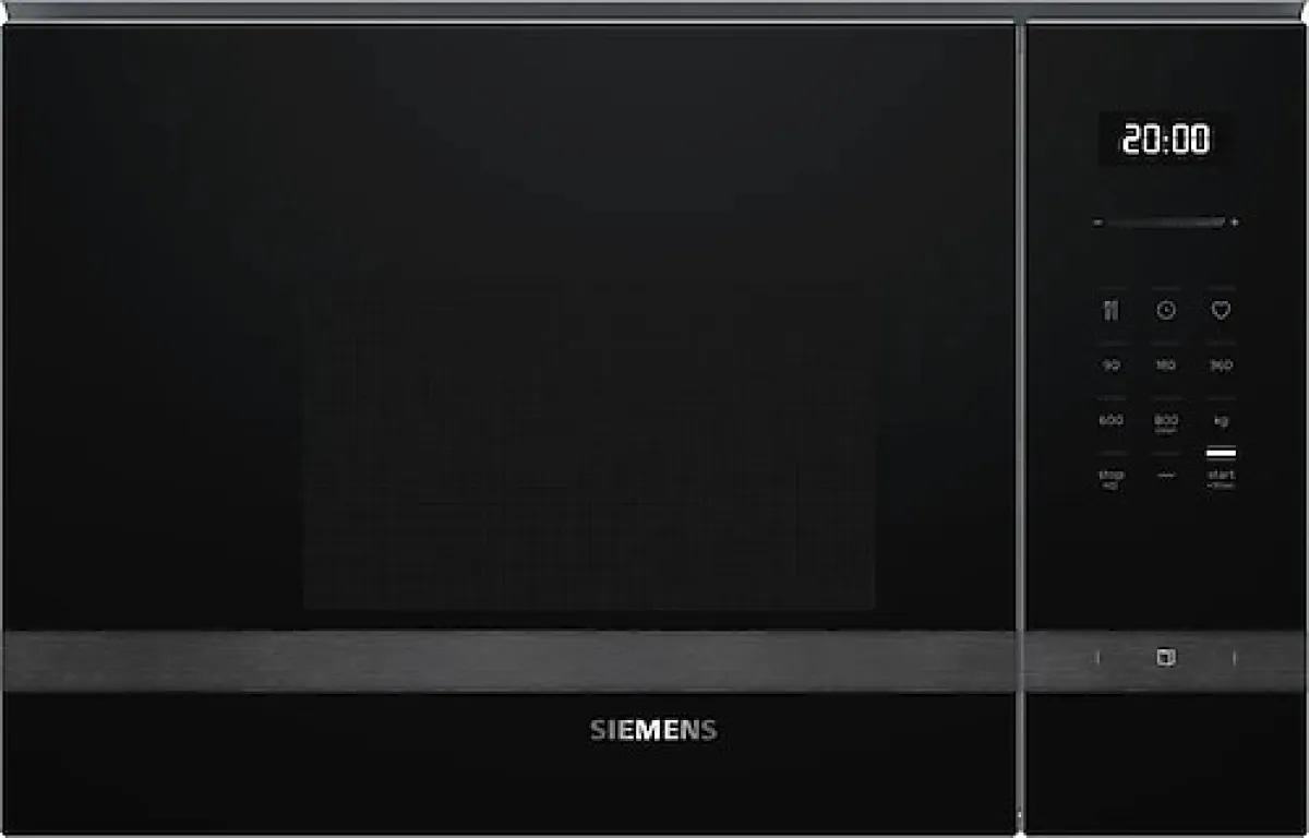 Siemens BE525LMH2 20 lt Siyah Ankastre Mikrodalga Fırın