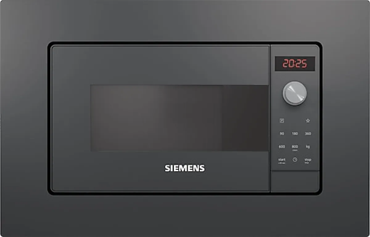 Siemens BF623LMG3 20 lt Gümüş Ankastre Mikrodalga Fırın