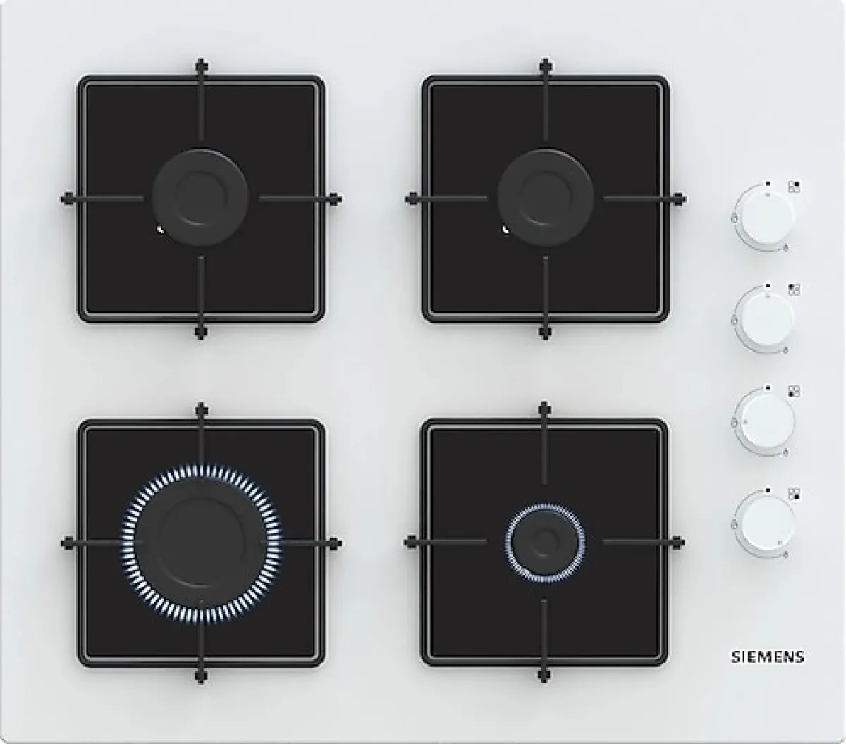 Siemens EO6C2PP30O Beyaz Cam Ankastre Ocak