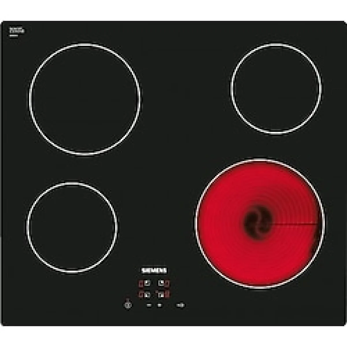 Siemens ET611HE17E Siyah Seramik Elektrikli Ankastre Ocak