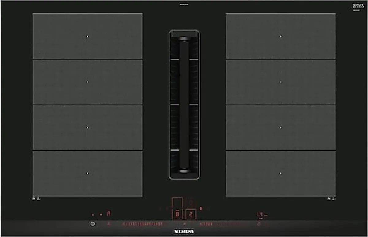 Siemens EX875LX67E Davlumbazlı İndüksiyonlu Ankastre Ocak