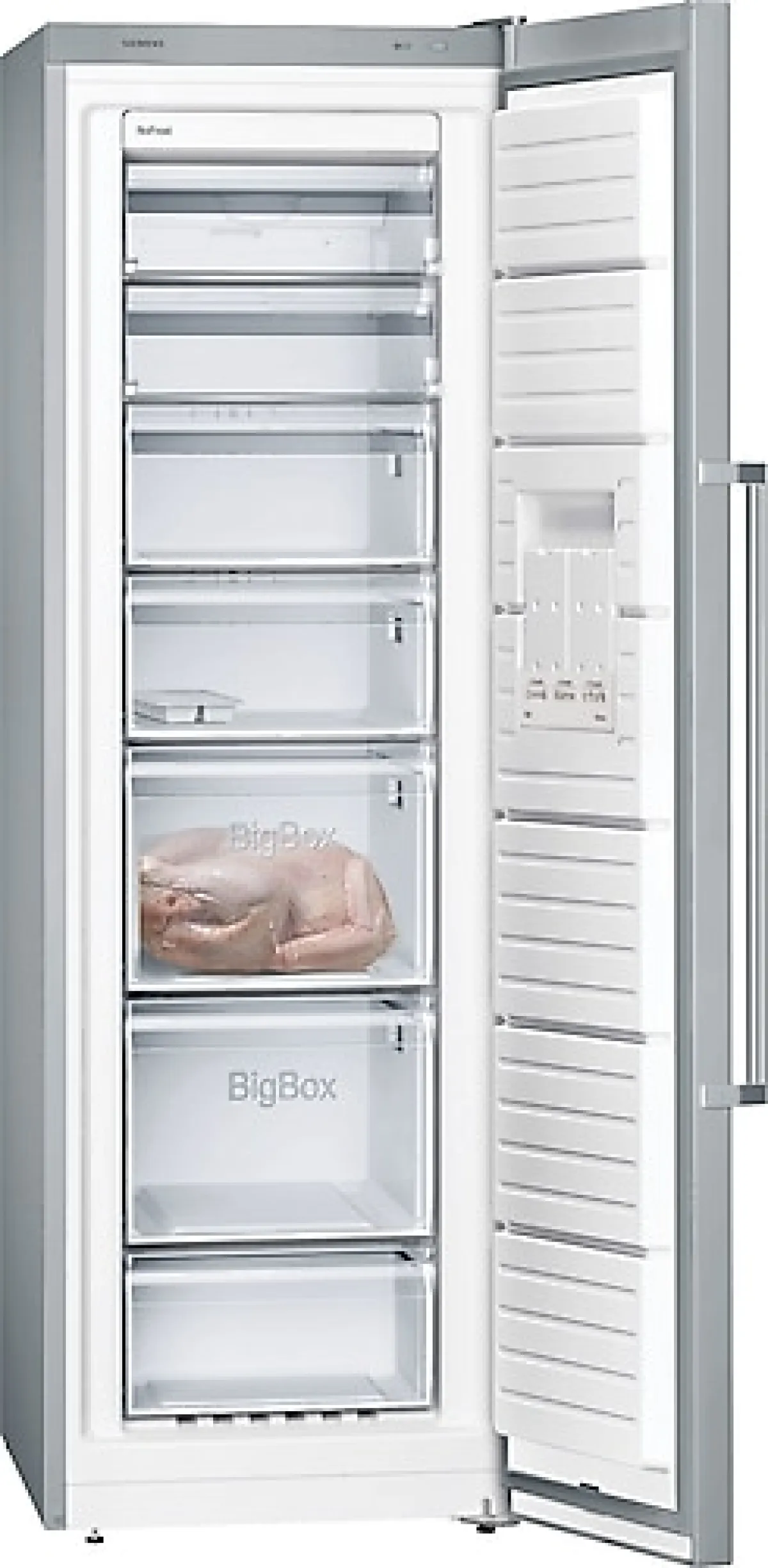 Siemens GS36NVIE0N 7 Çekmeceli Dikey No Frost Derin Dondurucu