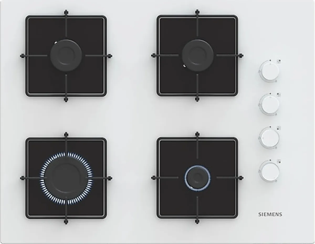 Siemens iQ300 EO7C2PP30O Beyaz Cam Ankastre Ocak