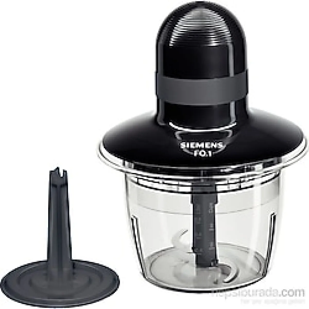 Siemens MR008B1 400 W Doğrayıcı Plastik Hazneli Paslanmaz Çelik Bıçak ile Hızlı Parçalama