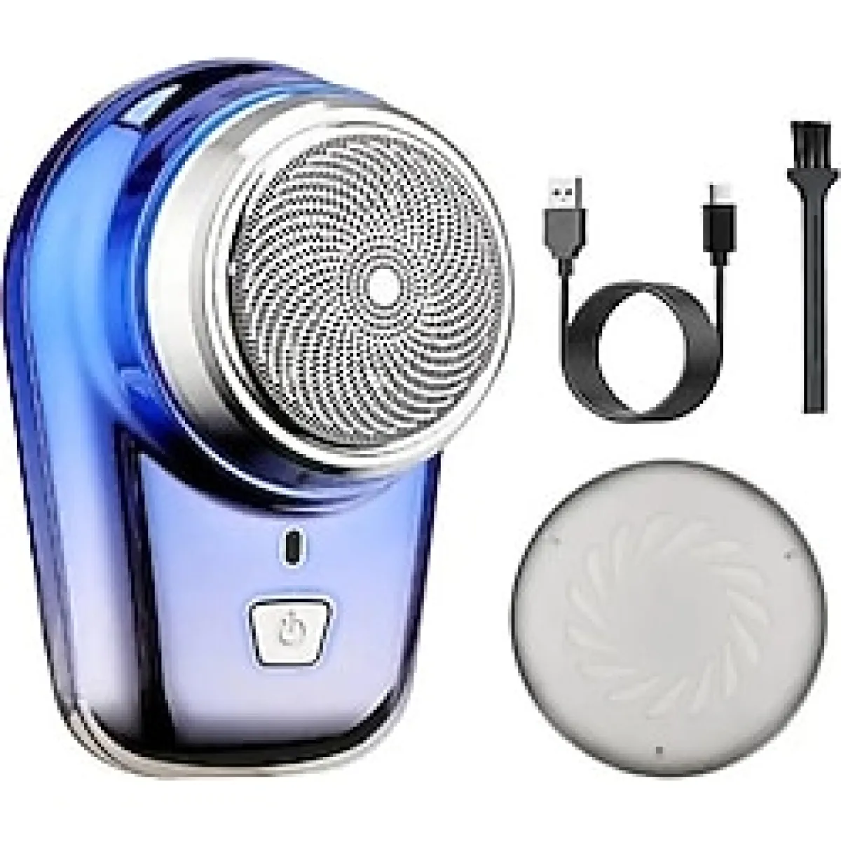 Sıfır Sakal ve Yanak için Islak ve Kuru Kullanım Mini Traş Makinesi