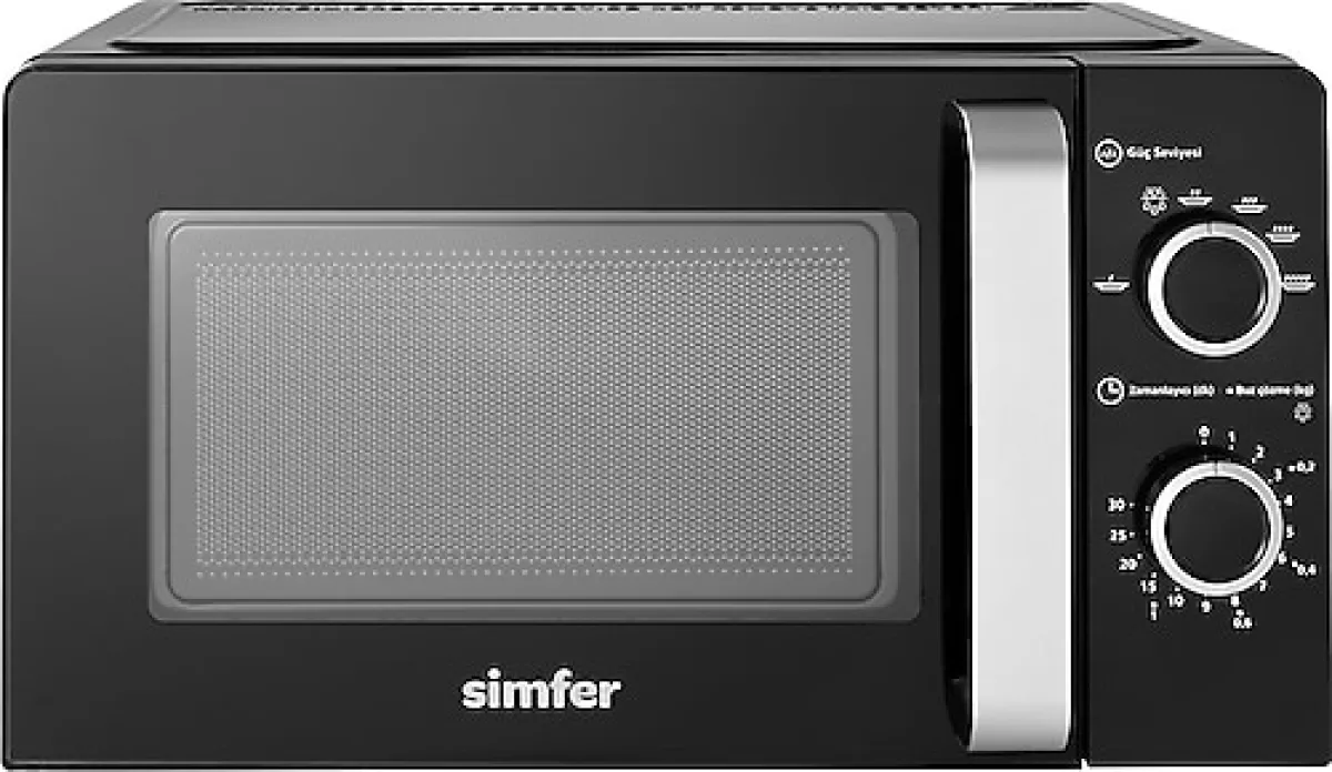 Simfer SK 4603 W 20 lt Siyah Mikrodalga Fırın