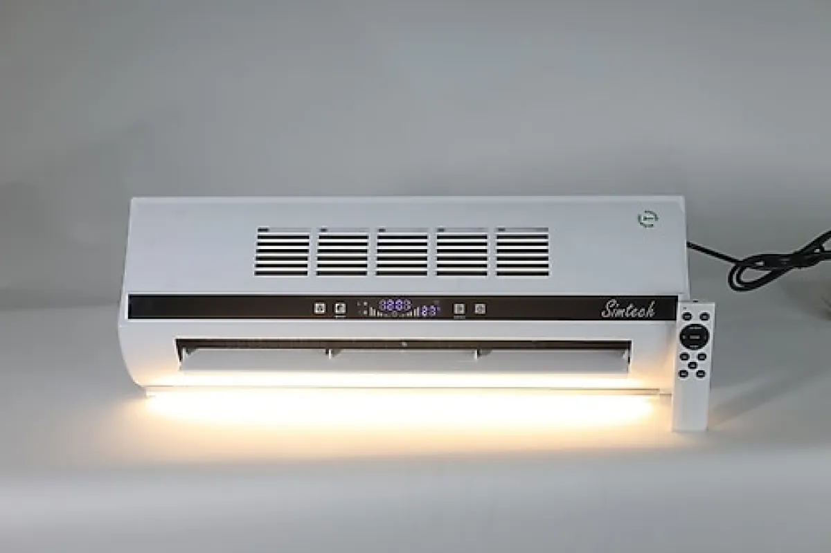 Simtech KM-171-HCL Uzaktan Kumandalı Işıklı Soğutucu ve Seramik Isıtıcı