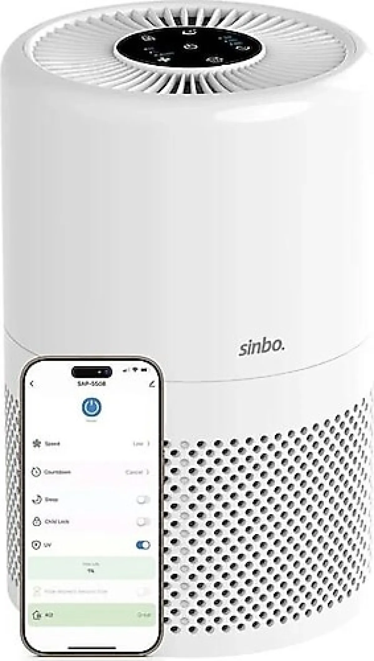 Sinbo SAP-5508 Beyaz Hava Temizleyici