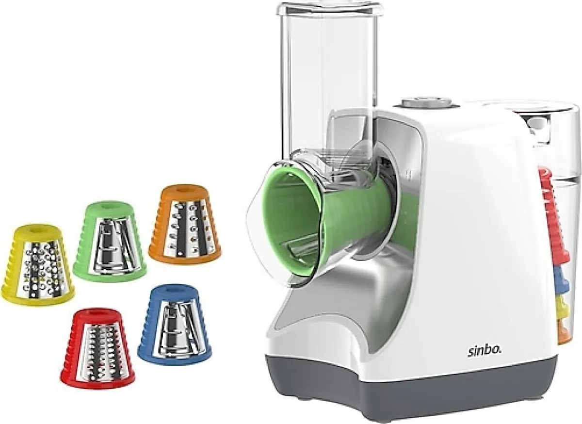 Sinbo SHB-7505 5in1 Tam Otomatik Rende ve Doğrayıcı