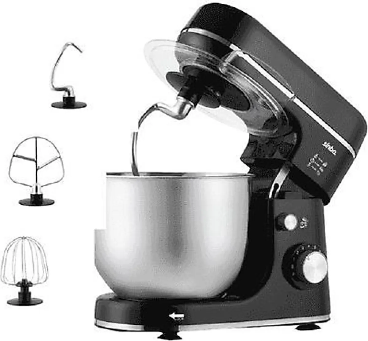 Sinbo SMX-2769 3in1 1300 W 6 lt Hamur Yoğurma Makinesi