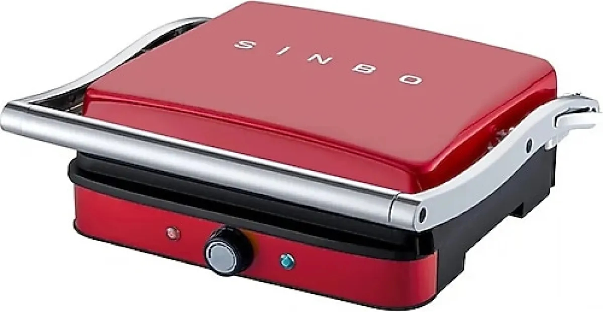 Sinbo SSM 2571 Carmen 2000 W Tost Makinesi Kırmızı