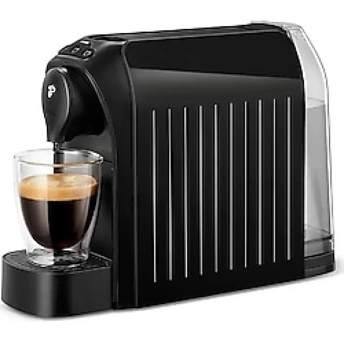 Siyah Espresso Kahve Makinesi, Kolay Kullanım ve Hızlı Demleme - Seçenek 1