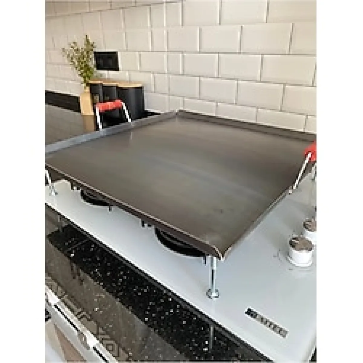 sobapark Ocak Üstü Kare Sac Tava Gözleme Yufka Ekmek Bazlama Sacı Mangal Köfte Saç Kavurma Tava Bombelidir