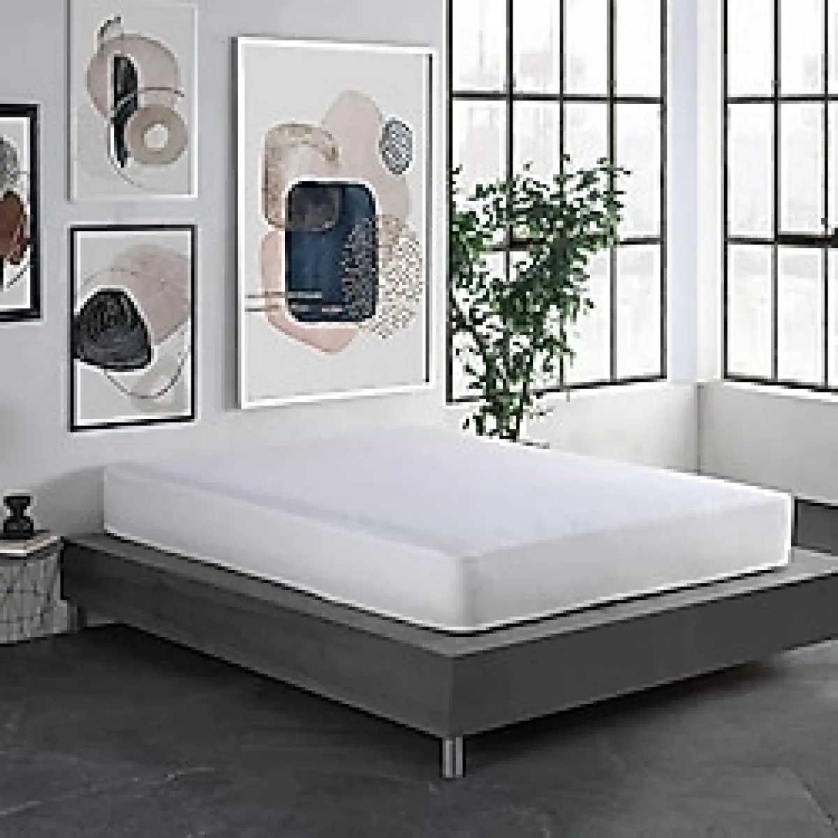 Soley Sıvı Geçirmez Fited Pamuklu Alez Tek/Çift Kişilik Yatak Koruyucu 120 x 200