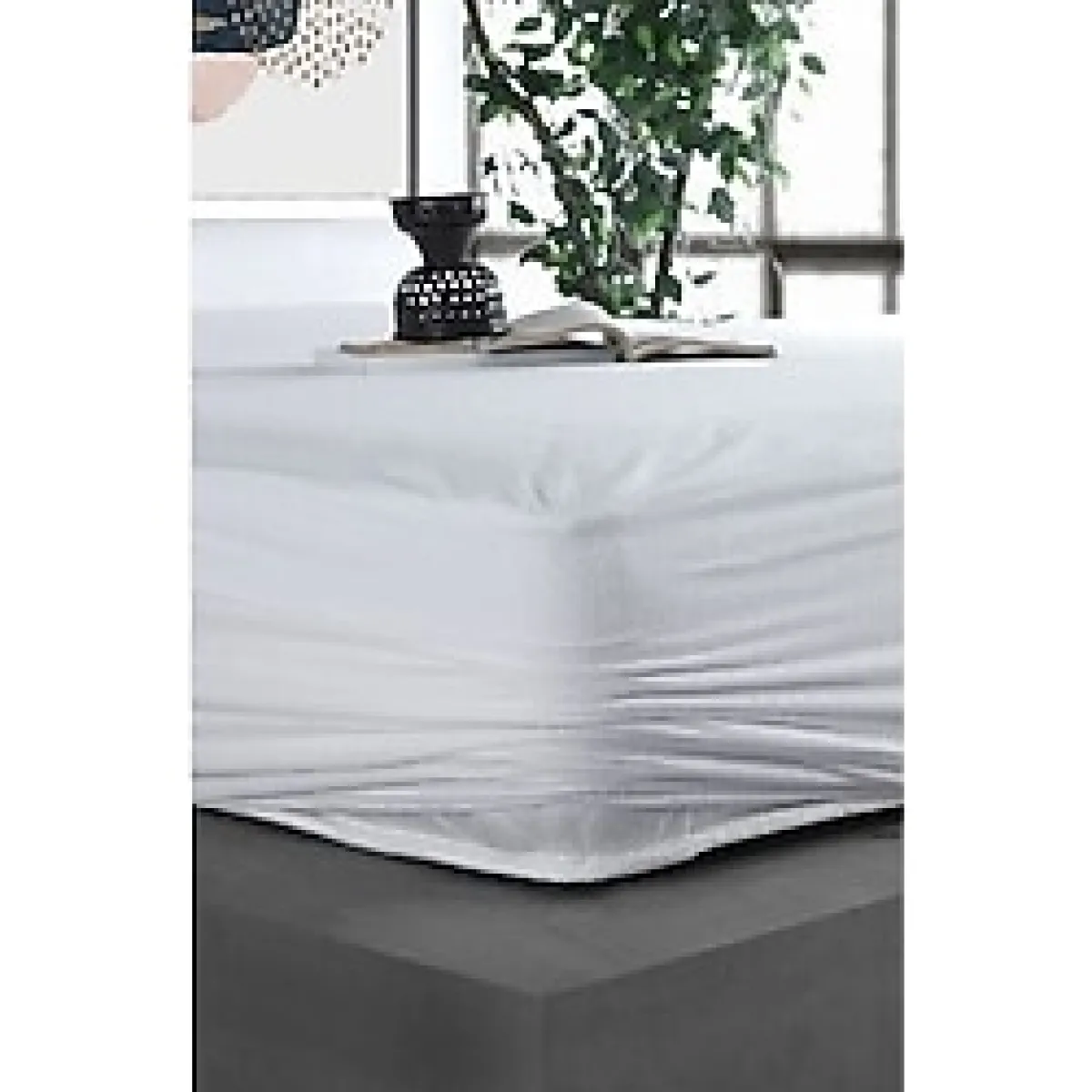 Soley Sıvı Geçirmez Fited Pamuklu Alez Tek/Çift Kişilik Yatak Koruyucu 160 x 200