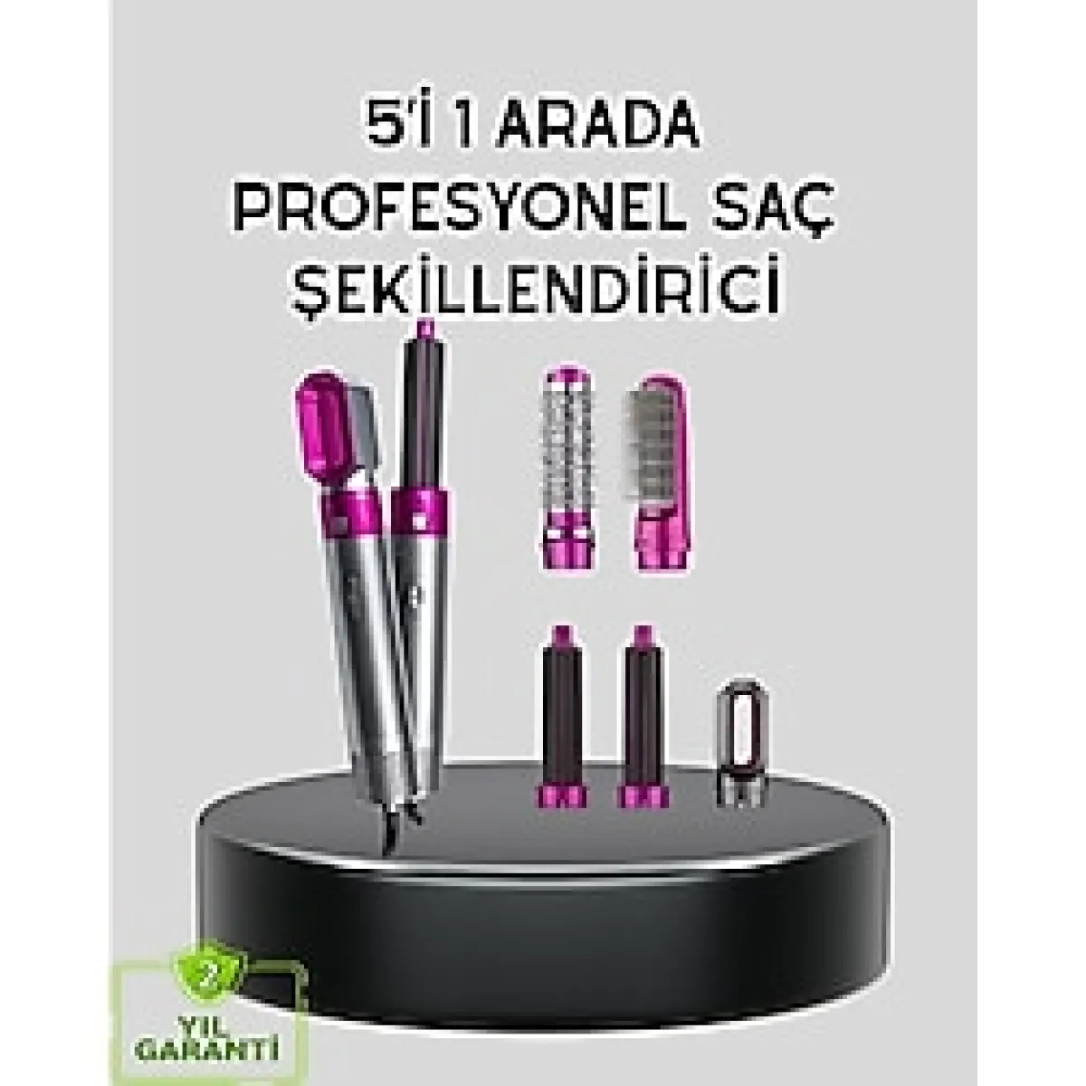 Sones 5'i 1 Arada Sıcak Hava Tarak Otomatik Bukle Makinesi Kare Model Saç Şekillendirme Tarağı Bukle Ve Düzleştirme, Fiş: Ab Fişi