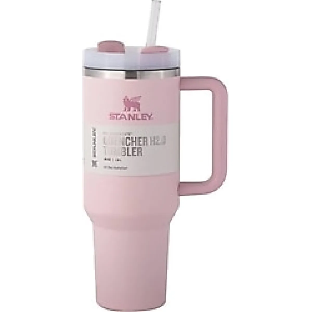 Stanley Quencher Pipetli Termos 1,18 L Açık Pembe