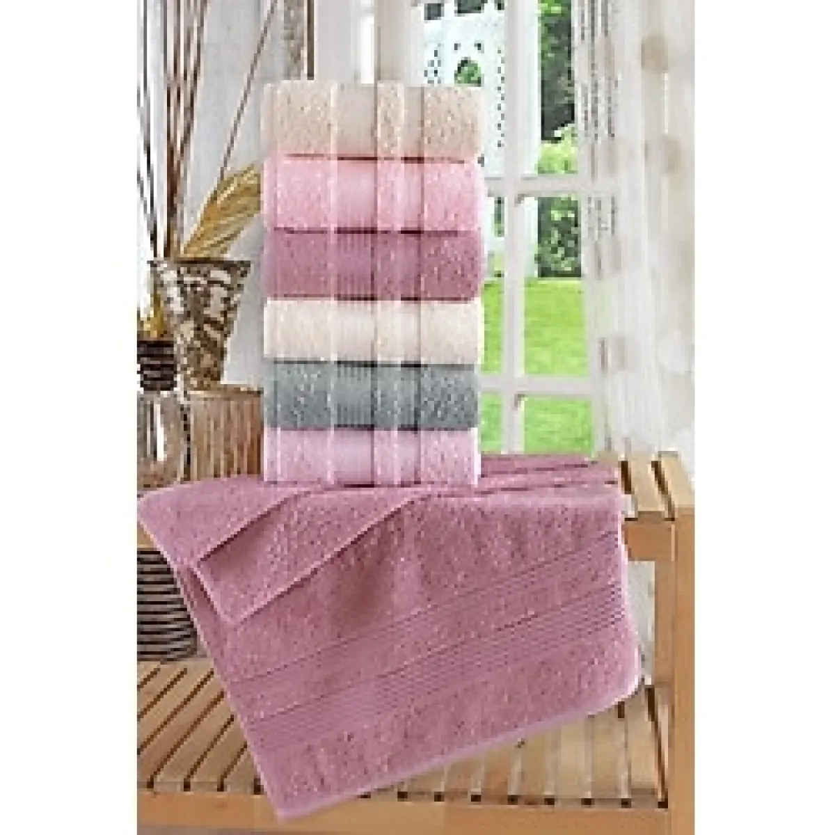 Stars 6lı 50x90 Cm El&Yüz Havlu Seti