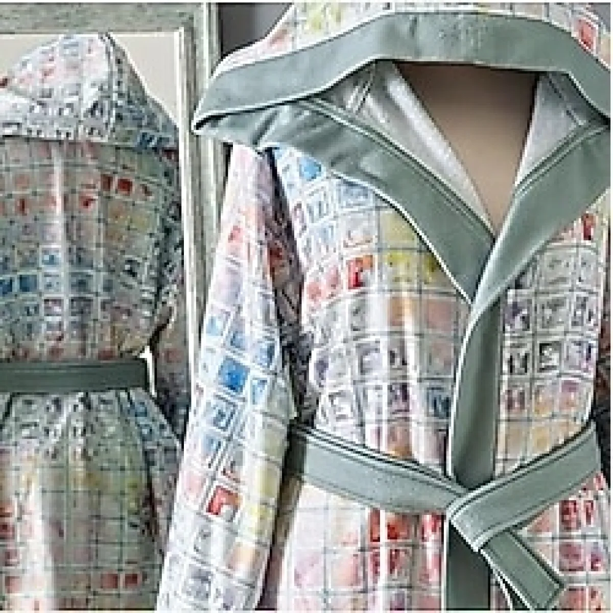 Taç Charmian Pamuk L/XL Genç Bornoz Çok Renkli