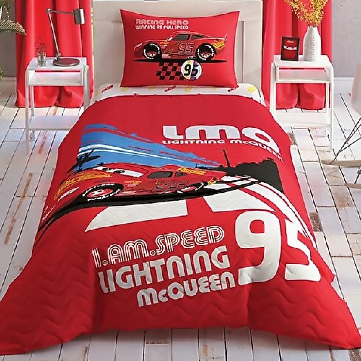 Taç Disney Cars Full Speed Lisanslı Tek Kişilik Complete Set