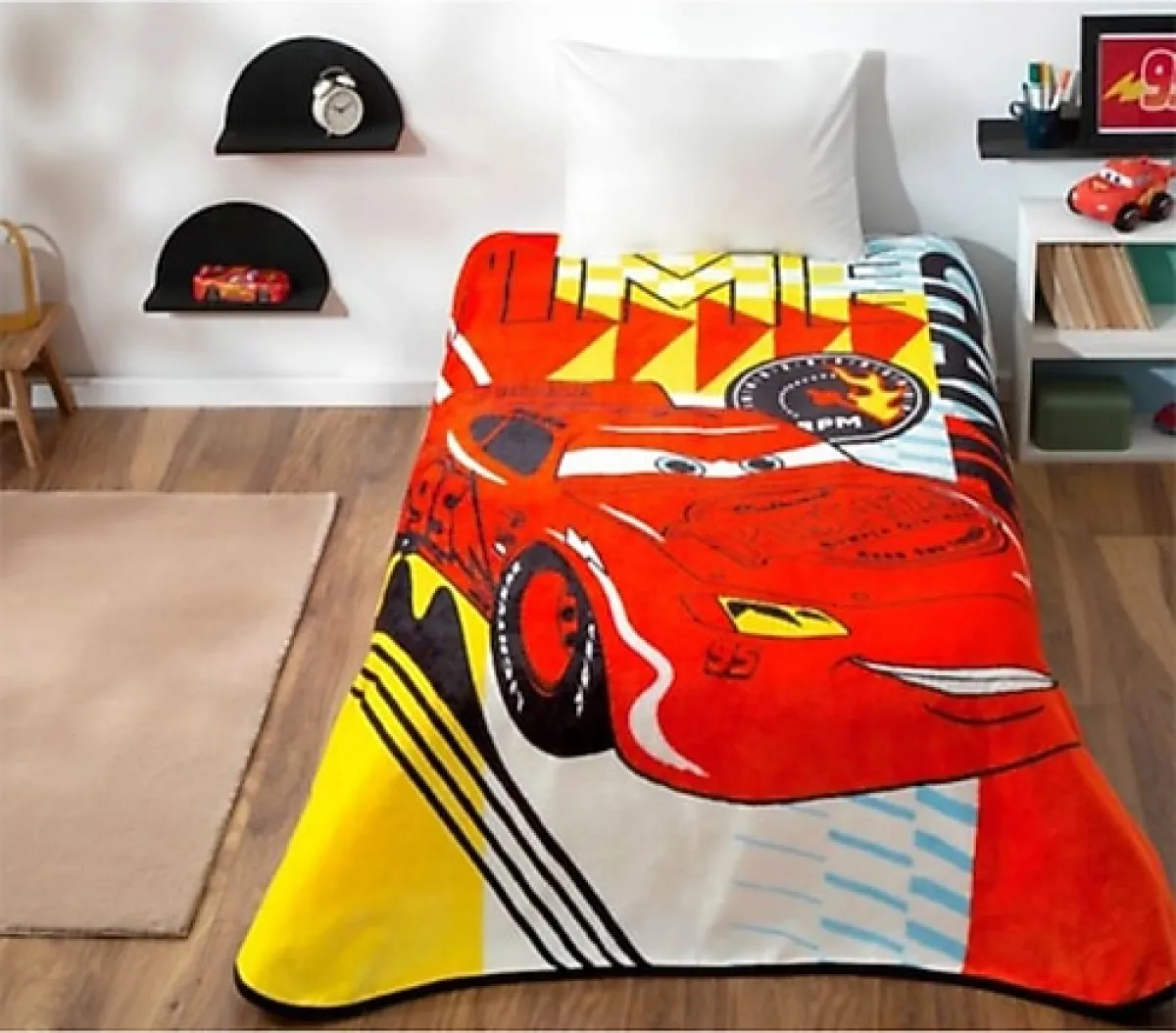 Taç Disney Cars Timeless Lisanslı Tek Kişilik Battaniye
