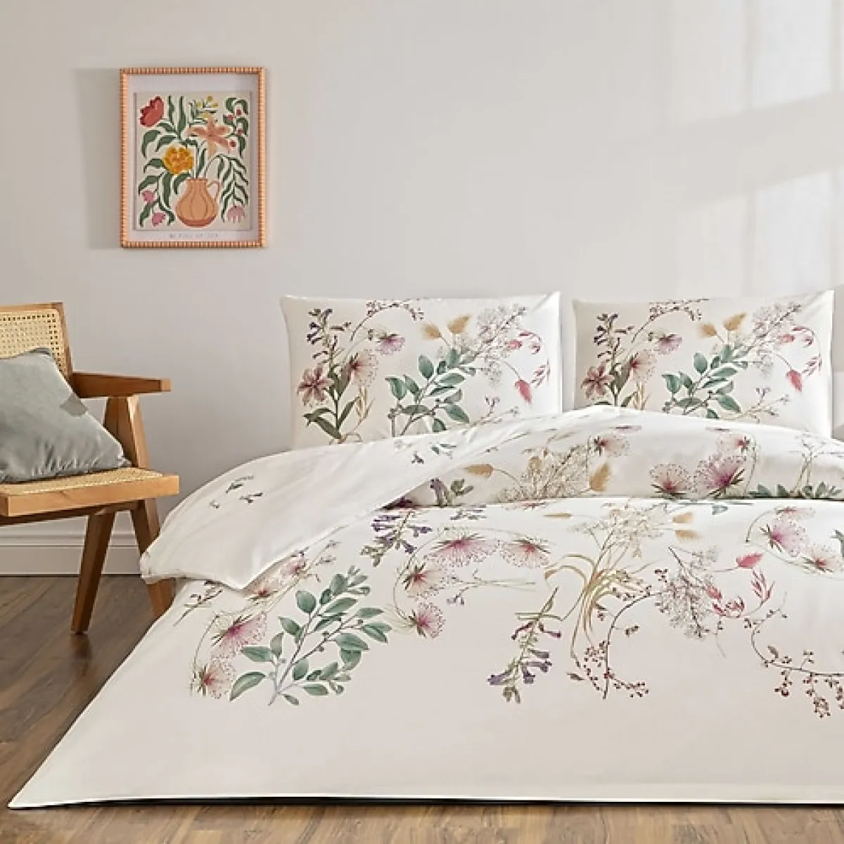 Taç Elowen Pamuk Çift Kişilik Nevresim Takımı