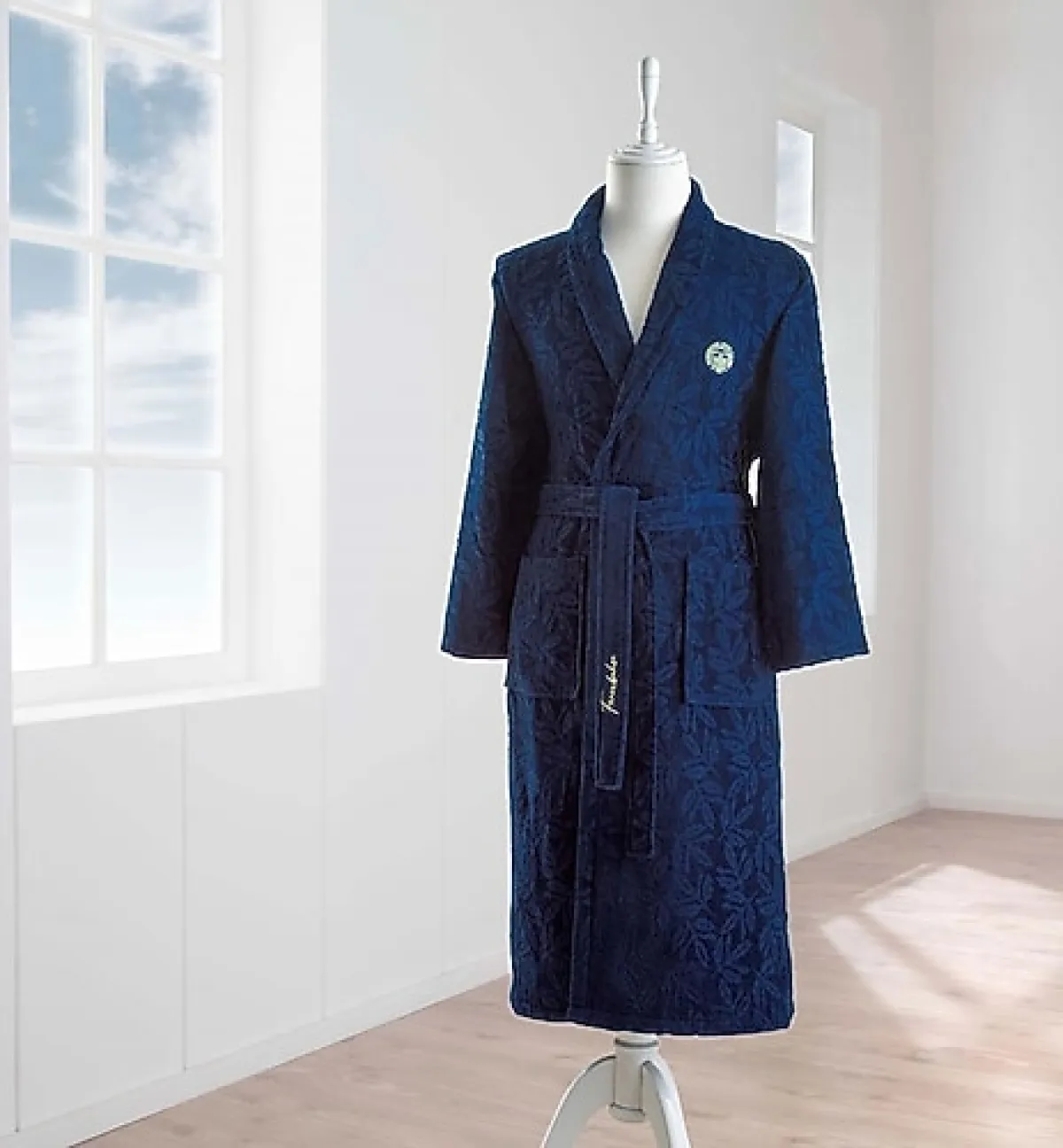 Taç Fenerbahçe Lisanslı Jakarlı Bornoz