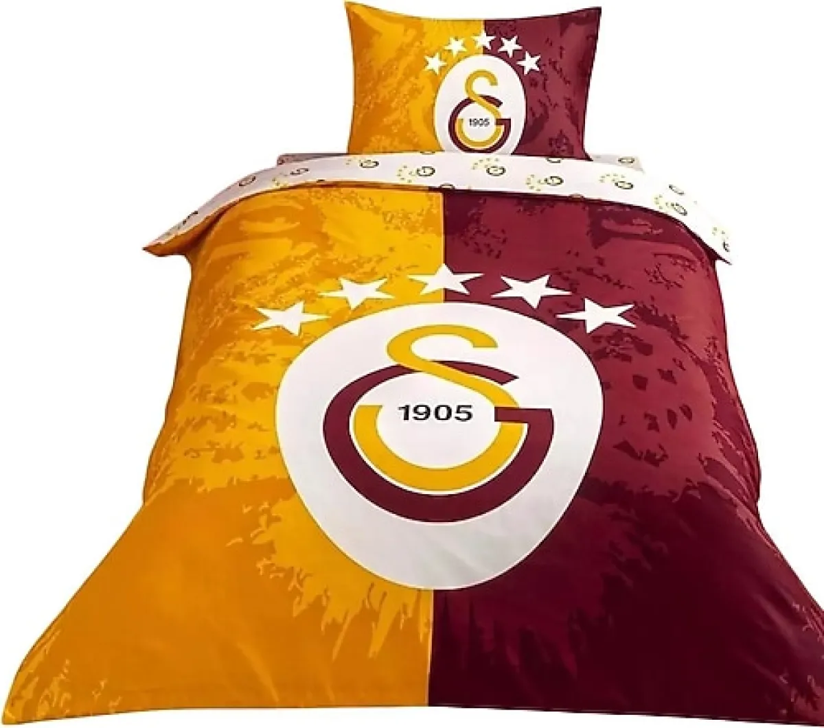 Taç Galatasaray 5 Yıldız Lisanslı Tek Kişilik Nevresim Takımı