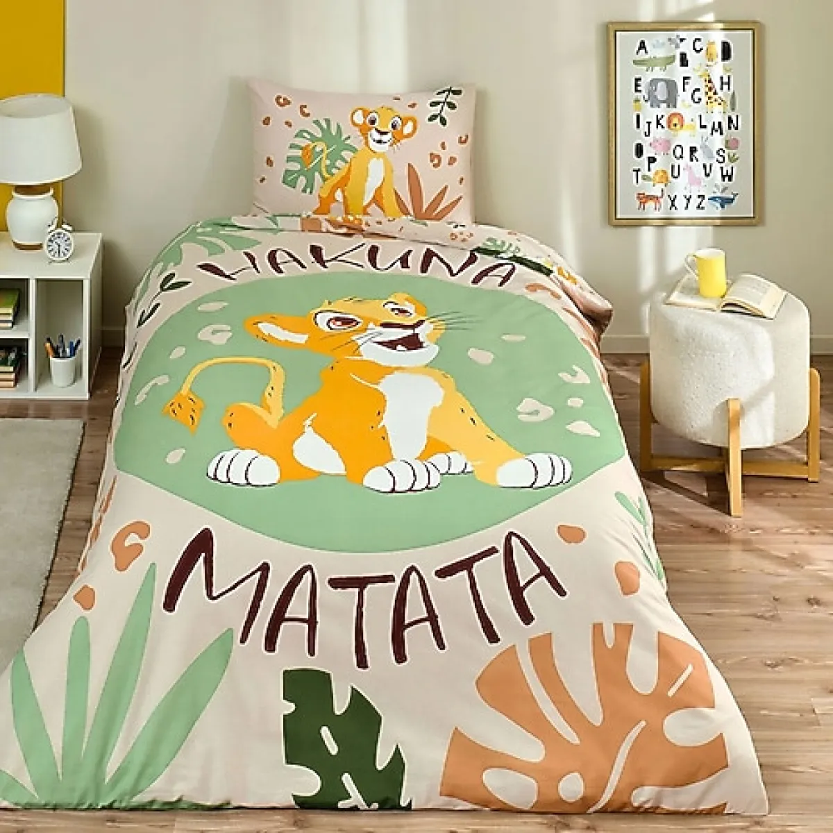 Taç Lion King Lisanslı Pamuk Tek Kişilik Nevresim Takımı