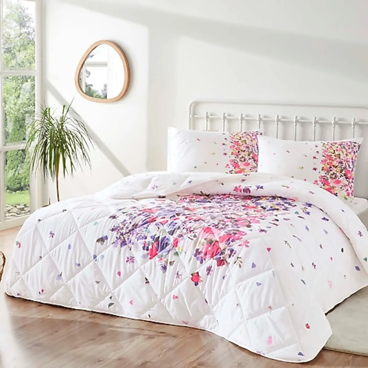 Taç Melosa 155x215 cm Ranforce Tek Kişilik Uyku Seti