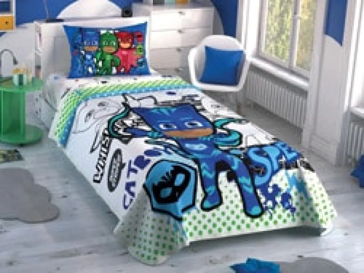 Taç Pj Masks Speed Tek Kişilik Pike Takımı