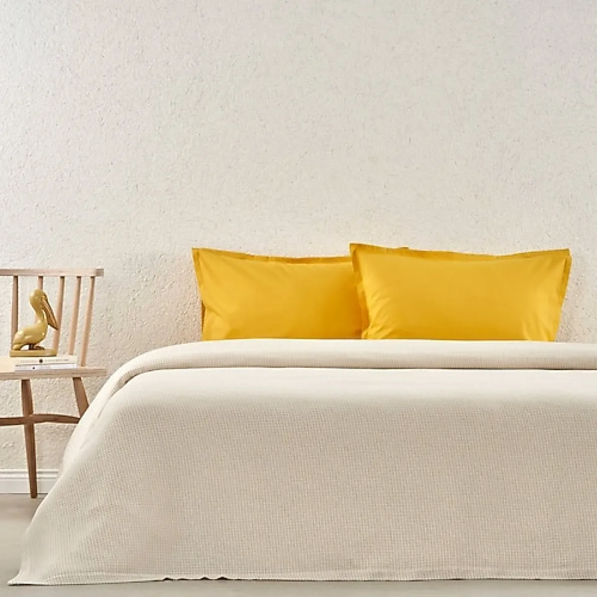 Taç Plain Çift Kişilik Pike Takımı