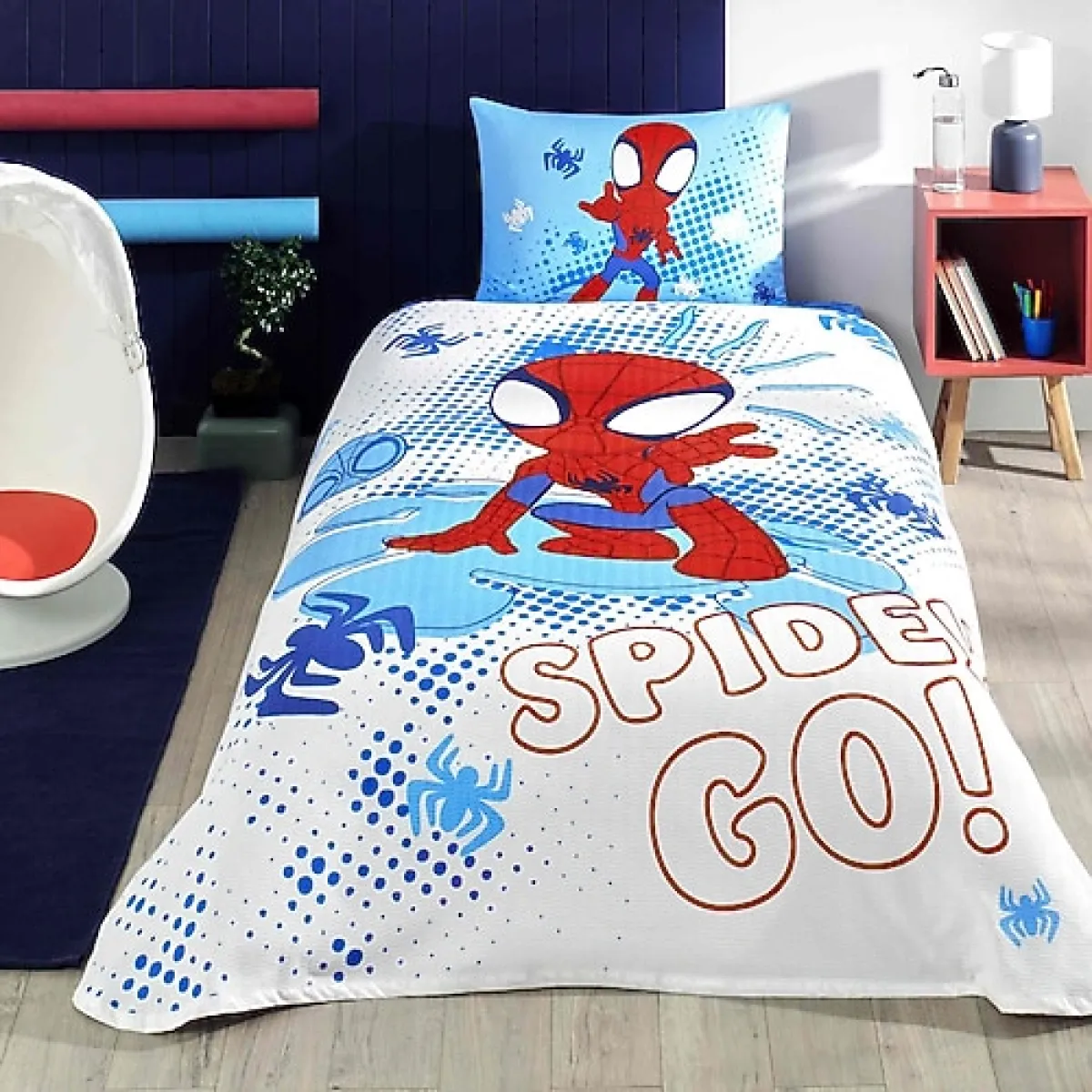 Taç Spidey and Friends Lisanslı Tek Kişilik Pike Takımı