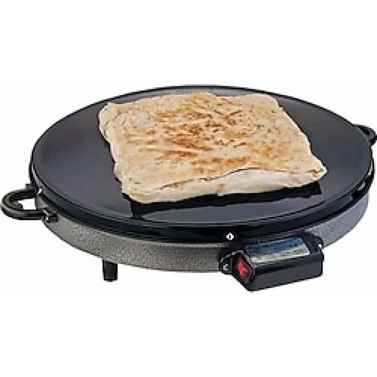 Taner Termostatlı Elektrikli Katmer Gözleme Sacı Standart Boy - Beyaz