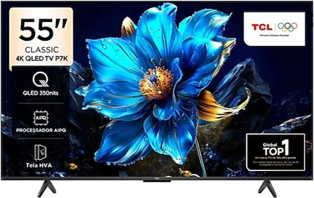 TCL 55P7K 4K Ultra HD 55" 140 Ekran Uydu Alıcılı Google Smart QLED TV