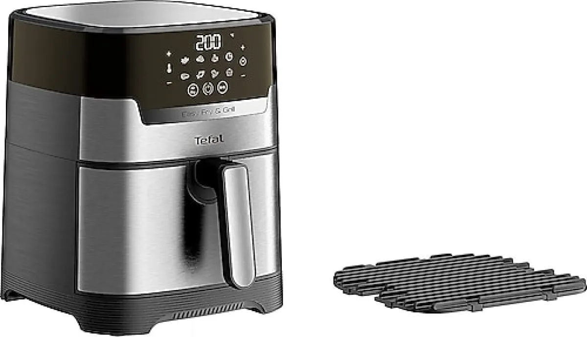Tefal Easy Fry Grill Deluxe EY505D15 4.2 lt Izgaralı Yağsız Fritöz