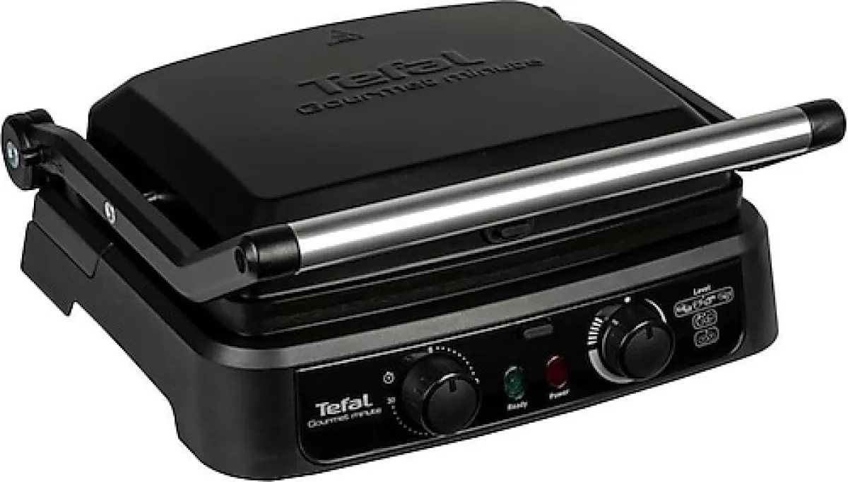 Tefal Gourmet Minute Zaman Ayarlı Siyah 2000 W Tost Makinesi