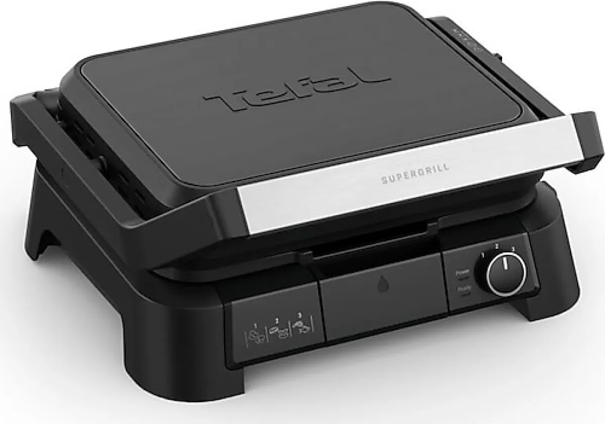 Tefal SuperGrill 3in1 Siyah 2000 W Izgara ve Tost Makinesi
