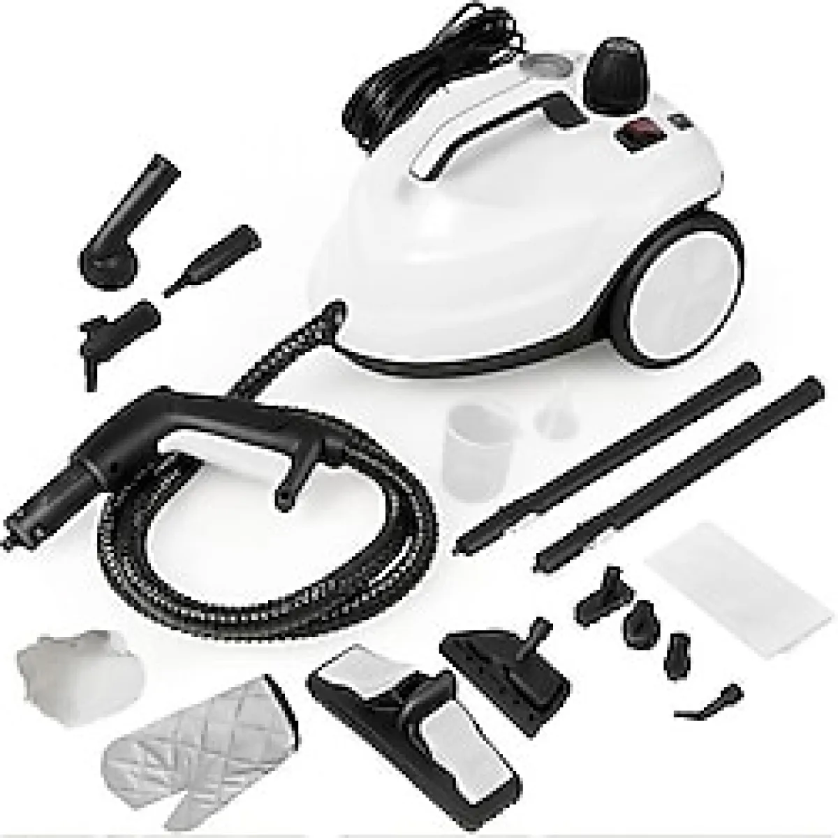 TMARK Çok Fonksiyonlu Buharlı Temizleyici - 1BW-Beyaz