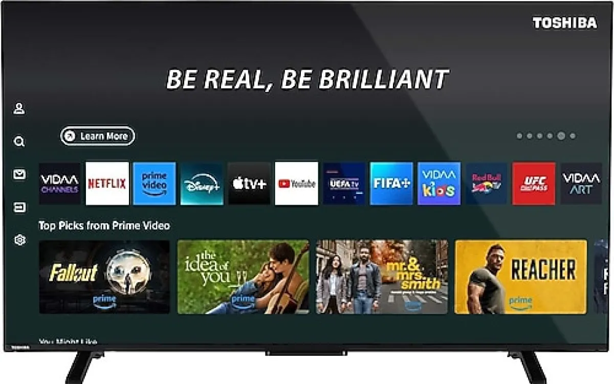 Toshiba 65QV2363DT 4K Ultra HD 65" 165 Ekran Uydu Alıcılı Smart QLED TV