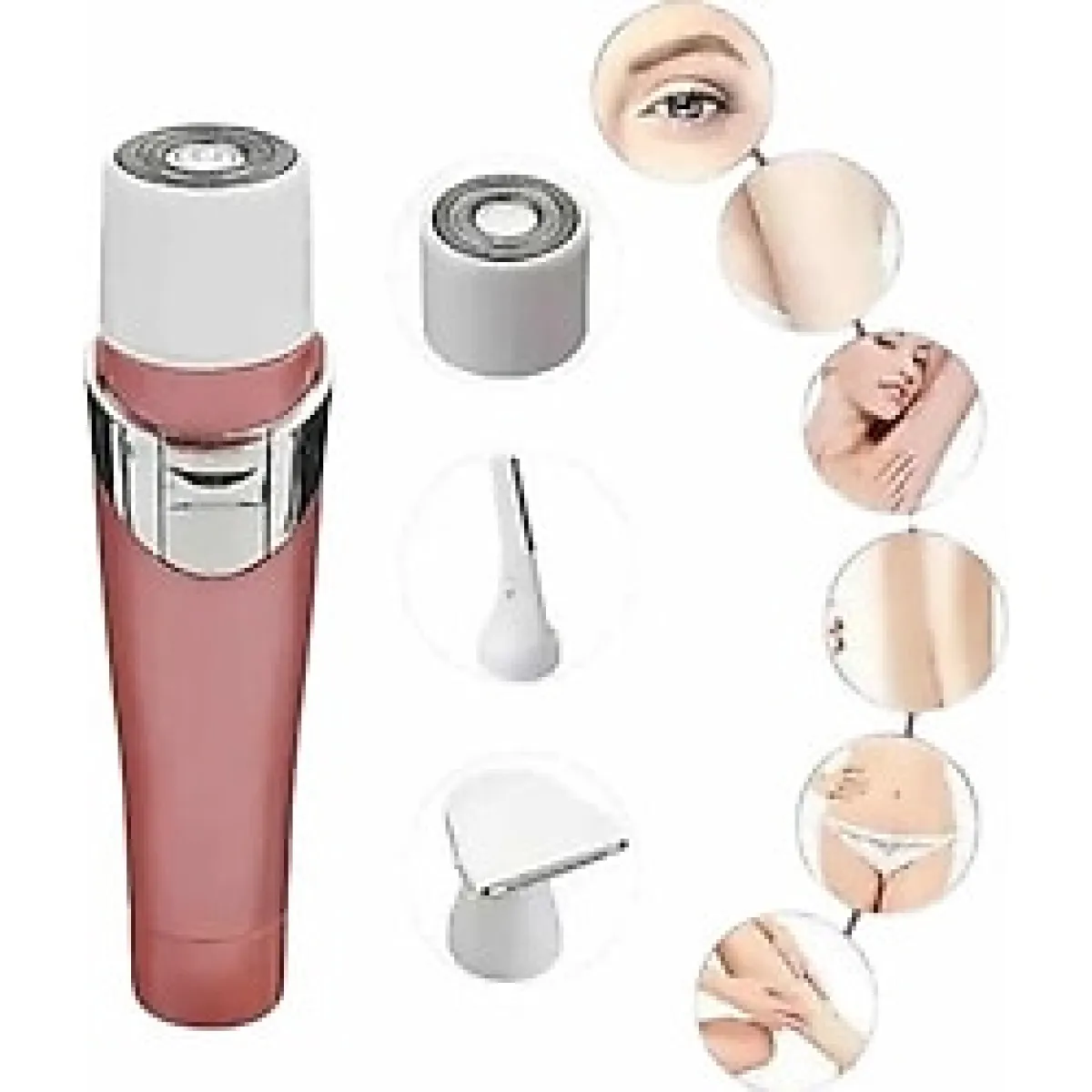 Tüm Cilt Tipleri Için 3 Başlıklı Yüz Çene Kıl Tüy Alma Tüm Cilt Tiplerine - F430K334-U88 - Çok Renkli