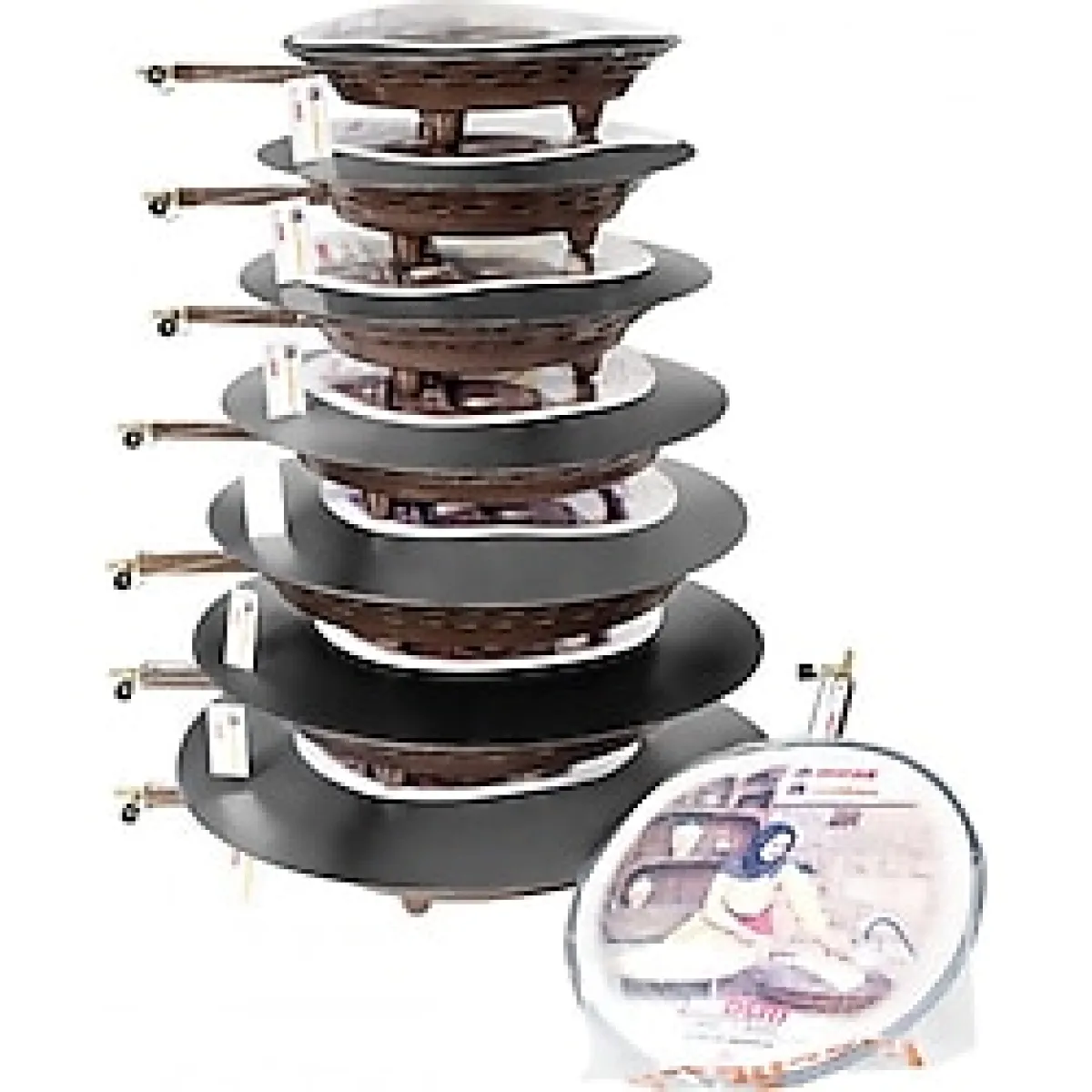 Tüplü Katmer Sacı 55 Cm ( Lpg)