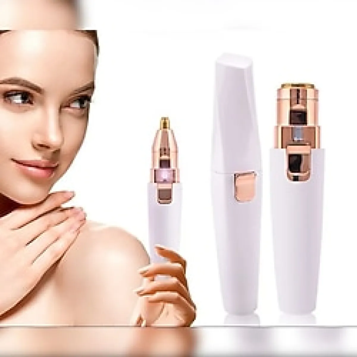 Tususense Blawless 2İN1 Kaş Bıyık Yanak ve Kulak Tüy Alma Şarjlı Epilatör teknoşık