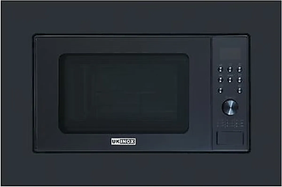 Ukinox Nano X 20 lt Siyah Ankastre Mikrodalga Fırın