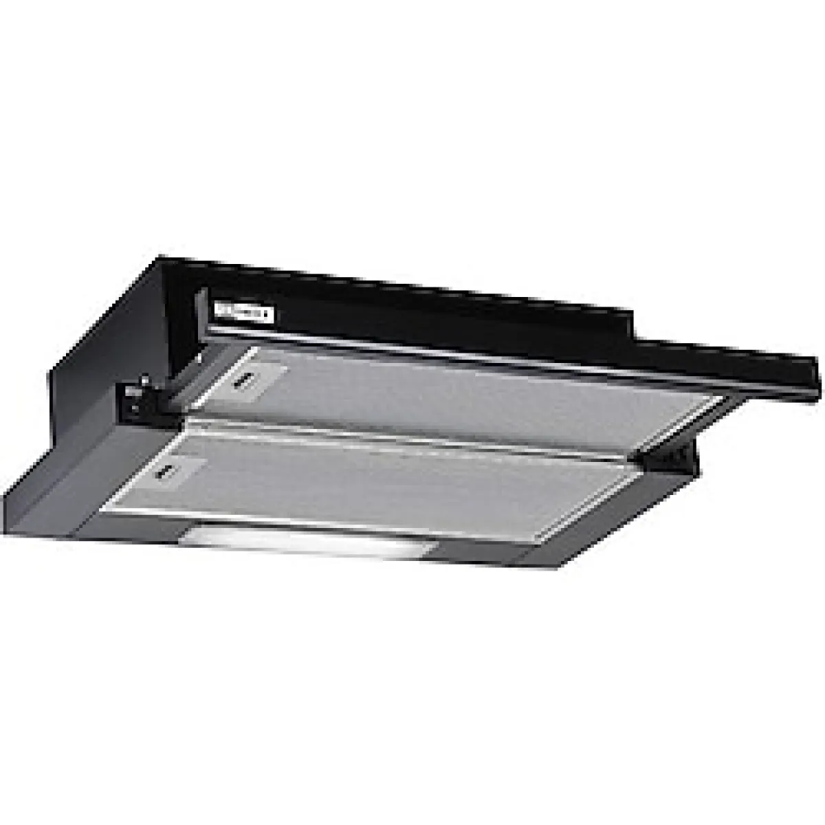 Ukinox Trager S 500 Siyah Sürgülü Aspiratör