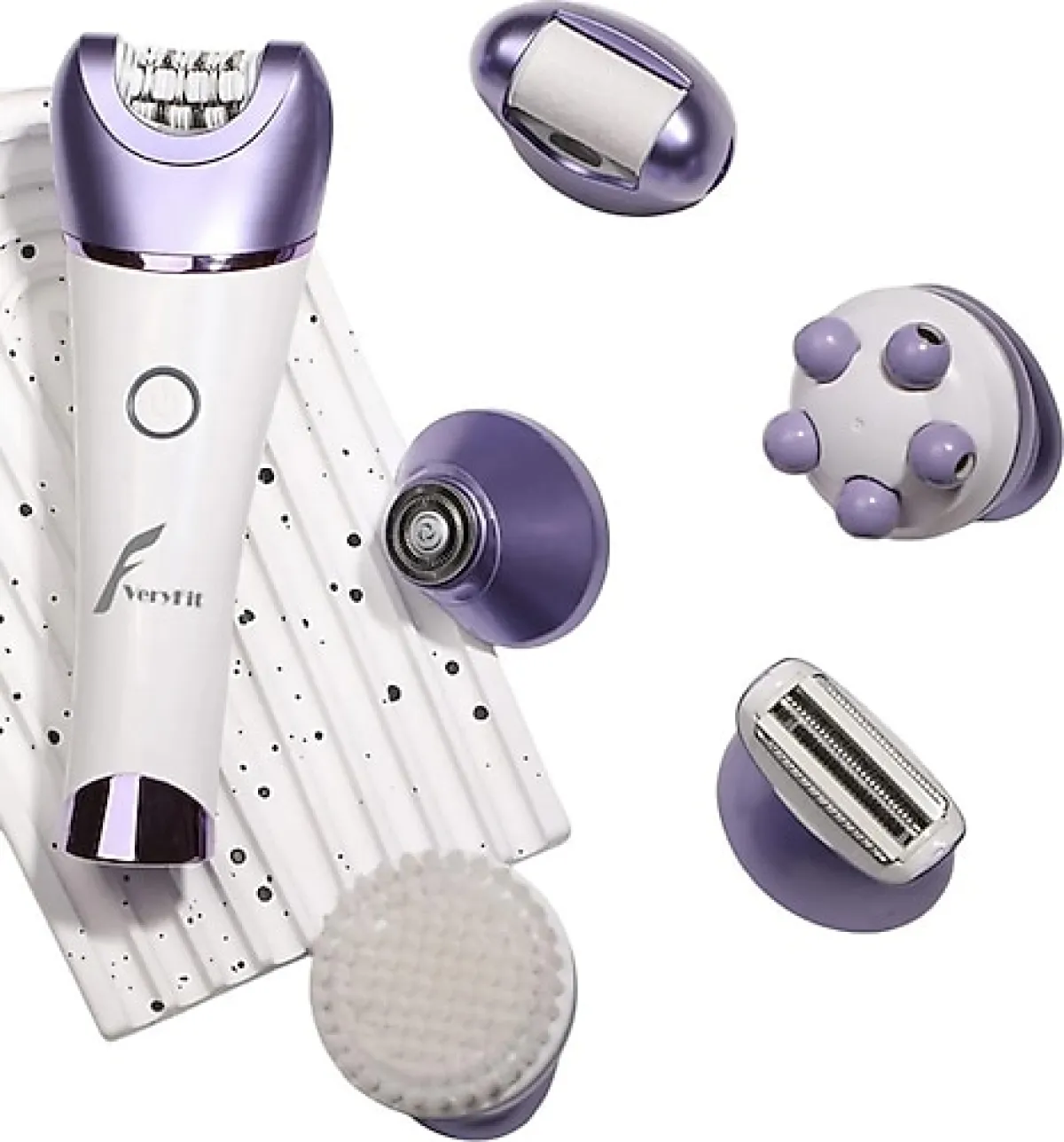 VeryFit 6in1 Masaj Başlıklı Epilasyon Aleti