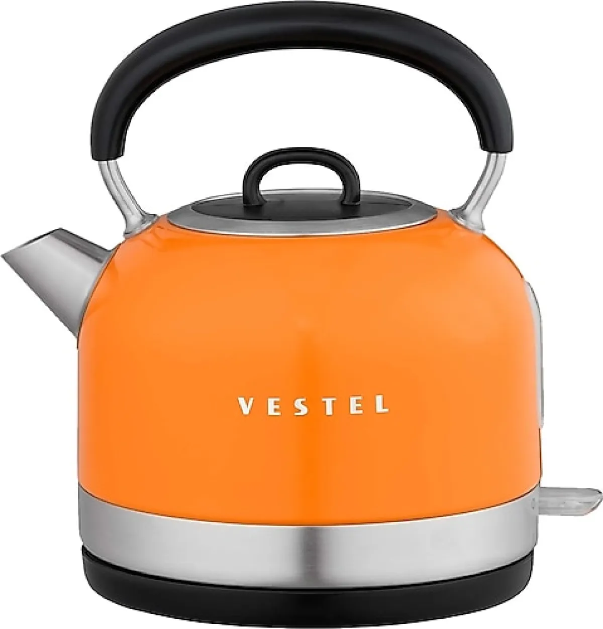 Vestel Retro Turuncu 2200 W 1.7 lt Çelik Kettle